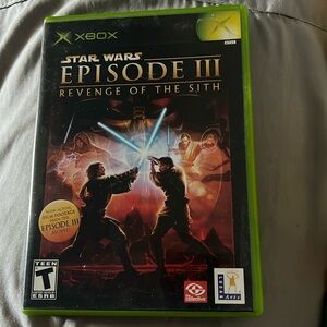 Great Condition: Original XBox Star Wars Episode III Revenge Of the Sith…